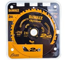 Диск пильный EXTREME (210x30 мм; 24T) DeWalt DT20432-QZ