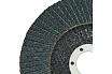 Круг лепестковый торцевой шлифовальный Forming ZF577 Zirconia 125х22 мм, P80 PROBOS 57764857
