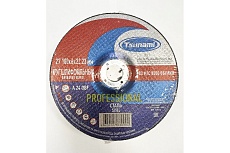 Круг зачистной по металлу PROFESSIONAL Tsunami 27 180x6х22 мм A 24 Q BF 80 D16171180602200