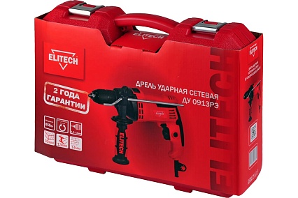 Ударная дрель Elitech ДУ 0913РЭ E2201.034.01 204500