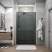 Душевая дверь Grossman Galaxy 140x195 тонированное, графит сатин 100.K33.01.140.42.10