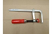 Струбцина BESSEY цельностальная настольная 120/60, 1.8 кН, фикс. скоба для пазов 12x8 BE-GTR12