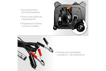 Инверторный генератор Steher 3500 Вт GI-4000
