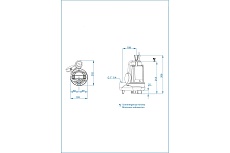 Погружной дренажный насос Dreno Pompe BIC 32-2/037 M/G 2000338
