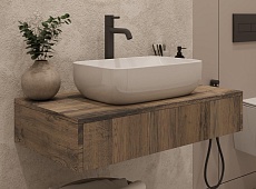 Тумба со столешницей ЗОВ Токио 80 см древесина аттик