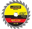 Диск пильный по дереву Оптимальный рез (250x32/30 мм; 40T) Stayer 3681-250-32-40_z01