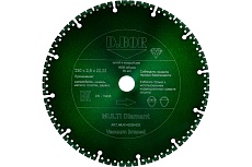 Диск алмазный MULTI Diamant V-4 (230x2.6x22.23 мм) D.BOR MU-D-0230-022