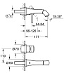 Смеситель для раковины Grohe Grandera 19929000 внешняя часть