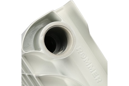 Биметаллический радиатор Rommer Profi BM 350 BI350-80-80-130 6 секций RAL9016 86630