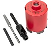 Коронка алмазная Turbo Fast Expert 68 мм, M16, Laser EKF dch-68-trb-m16
