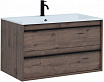 Мебель для ванной Aquanet Lino 90 см дуб веллингтон