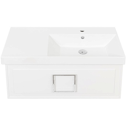 Мебель для ванной La Fenice Cubo 90 см белый матовый