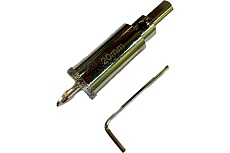 Коронка алмазная со сверлом по керамограниту/стеклу 20 мм Skrab 31020