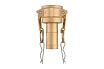 Камлок латунный TITAN LOCK тип С, розетка с хвостовиком 2 1/2" TL250CBR