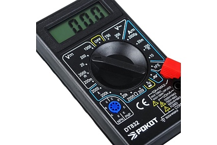 Цифровой мультиметр Рокот DT-832 660-015