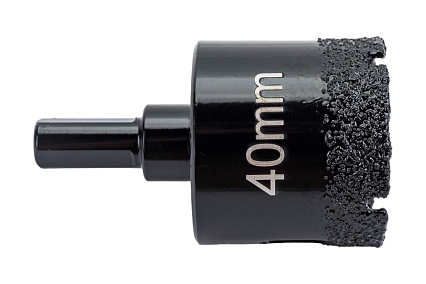 Коронка алмазная по керамограниту 40 мм PROFI 1/4 Skrab 31140