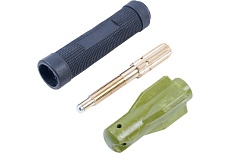 Электрододержатель винтовой (латунь) ELEKTROD HOLDER HAKIS HAKI-300A (эконом)