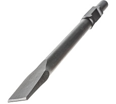 Зубило плоское профессиональное (25х30х410 мм; шестигранный хвостовик) Harden 610399