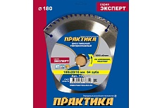 Диск пильный по алюминию (180х20/16 мм; Z64) Практика 776-850