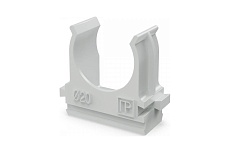 Крепёж-клипса для труб Строитель д20, 10 шт. PR13.0449