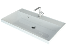 Раковина Style Line Asti 80 см белый глянец СС-00002465