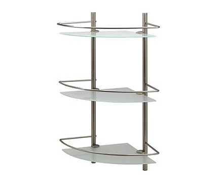 Полка WasserKRAFT Ammer K-3733 тройная, матовый хром