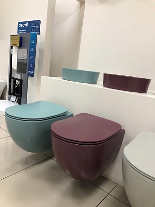 Подвесной унитаз Creavit Free FE322 безободковый