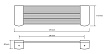 Полка для полотенец Bemeta Graphit 156102272 графит