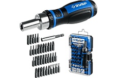 Компакт-37 набор: реверсивная отвертка с насадками 37 шт Зубр 25164-H37_z01