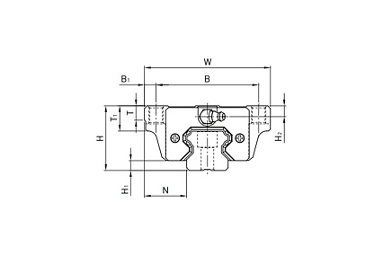 Каретка ISKRA HGW45CCZAH