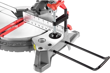 Торцовочная пила Hammer Flex 1800 Вт, 4500 об/мин, круг 250 мм, глубина пропила 75 мм STL1800/250C