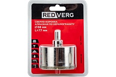 Сверло-коронка алмазная по керамограниту 68 мм Redverg 6627093