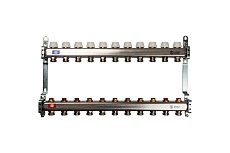 Коллектор из нержавеющей стали без расходомеров STOUT 11 выходов SMS 0922 000011