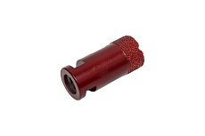 Коронка алмазная вакуумная по камню D28-15W-40L-M14 (28х40 мм; М14) Messer 06-35-028