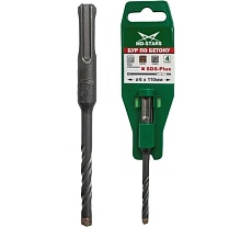Бур по бетону и кирпичу 4 кромки 8x350 мм, SDS-Plus MD-STARS MD-B4C8Х350
