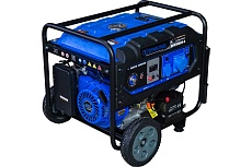 Бензиновый генератор Dinking DKA5500EW (5,5кВт, электростартер, 15лс, колёса) ГЕН014