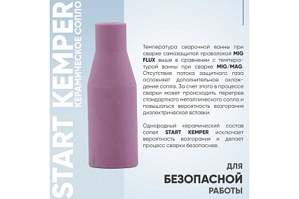 Сопло керамическое Kemper set 15 MS 15, 10 шт Start STMN0016