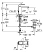 Смеситель для раковины Grohe Eurocube 23445000