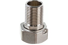 Штуцер латунный для присоединения счетчика воды RTP G 1/2 25159