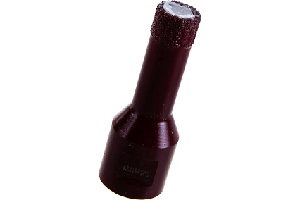 Коронка алмазная вакуумная по камню D14-10W-35L-M14 (14х35 мм; М14) Messer 06-35-014
