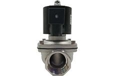 Соленоидный клапан прямого типа с мембраной принудительного подъёма ArTorq SK32N200GN.220AC 2/2 нормально закрыт, G 1”1/4, корпус нержавеющая сталь