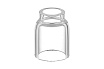 Сопло стеклянное №12 к TIG WP 17-18-26 Grovers BK-440.002-12