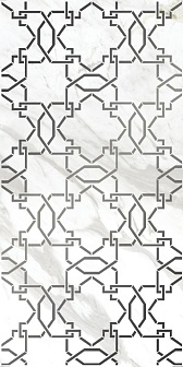 Декор Cersanit Royal Stone белый узор 29,8х59,8 см, A16015