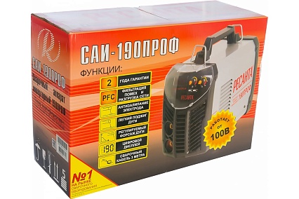 Сварочный инверторный аппарат Ресанта САИ 190 ПРОФ 65/30