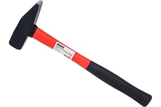 Слесарный кованый молоток Biber фибергласовая рукоятка Профи 800г 6/24 тов-080751