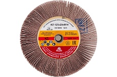 Круг лепестковый KK19XW (125х20 мм; М14; 12Н; Р100) БАЗ 960000086910
