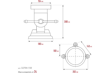 Слесарные тиски Kraftool 3D-Steel 150 мм 32704-150