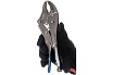 Зажимные клещи Hoegert Technik круглые губки, 250 мм HT1P380