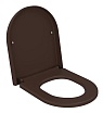 Крышка-сиденье Ambassador Nord 132T20601 толстое, коричневый матовый