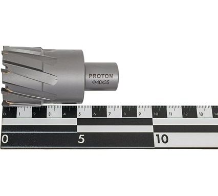 Сверло корончатое PROTON d40мм (h=35) ТСТ УТ000000778